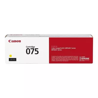 Canon 075 (6362C002) - toner, yellow (gelb) Canon 075 (6362C002) - toner, yellow (gelb)