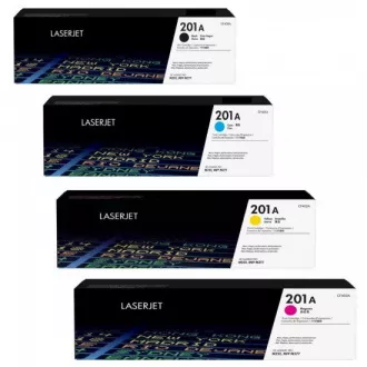 HP 201A (CF400-3A) - toner, black + color (schwarz + farbe)