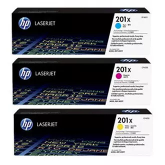 HP 201X (CF253XM) - toner, color (farbe) 3stk HP 201X (CF253XM) - toner, color (farbe) 3stk