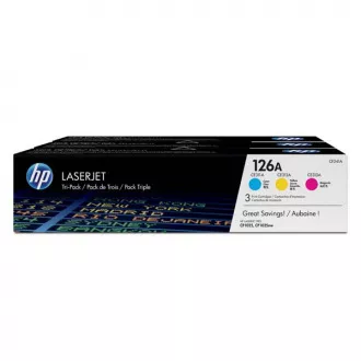 HP 126A (CF341A) - toner, color (farbe) 3stk HP 126A (CF341A) - toner, color (farbe) 3stk