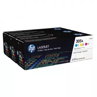 HP 305A (CF370AM) - toner, color (farbe) 3stk HP 305A (CF370AM) - toner, color (farbe) 3stk