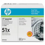 HP 51X (Q7551XD) - toner, black (schwarz )