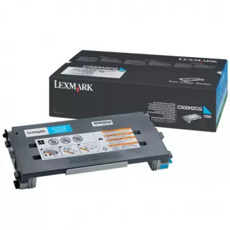 Lexmark C500 (C500H2CG) - toner, cyan