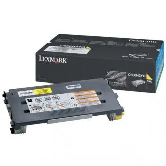 Lexmark C500 (C500H2YG) - toner, yellow (gelb)