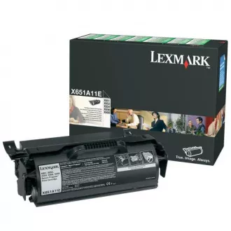 Lexmark X651A11E - toner, black (schwarz ) Lexmark X651A11E - toner, black (schwarz )