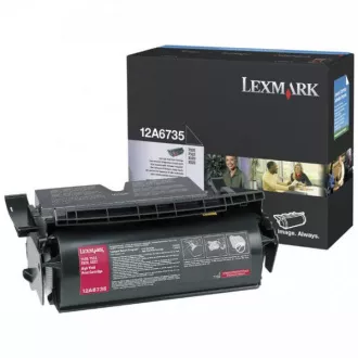 Lexmark 12A6735 - toner, black (schwarz )