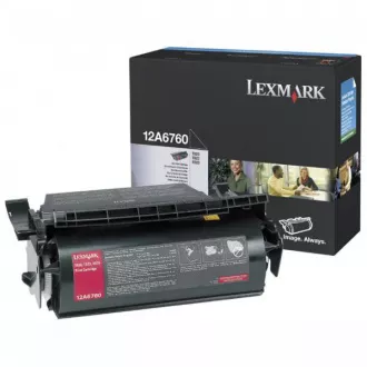 Lexmark 12A6760 - toner, black (schwarz )