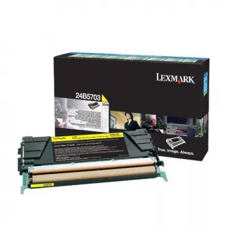 Lexmark 24B5703 - toner, yellow (gelb)