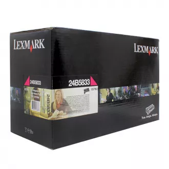 Lexmark 24B5833 - toner, magenta Lexmark 24B5833 - toner, magenta
