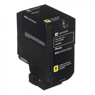 Lexmark 74C0H40 - toner, yellow (gelb) Lexmark 74C0H40 - toner, yellow (gelb)
