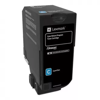 Lexmark 74C20C0 - toner, cyan Lexmark 74C20C0 - toner, cyan