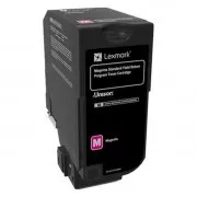 Lexmark 74C20M0 - toner, magenta