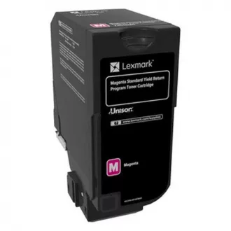 Lexmark 74C20M0 - toner, magenta Lexmark 74C20M0 - toner, magenta