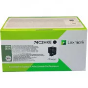 Lexmark 74C2HKE - toner, black (schwarz )