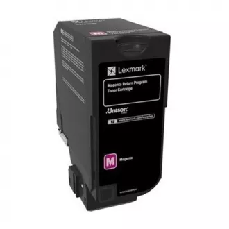 Lexmark 74C2SM0 - toner, magenta Lexmark 74C2SM0 - toner, magenta