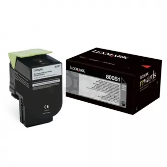 Lexmark 80C0S10 - toner, black (schwarz ) Lexmark 80C0S10 - toner, black (schwarz )