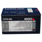Lexmark 80C0X30 - toner, magenta