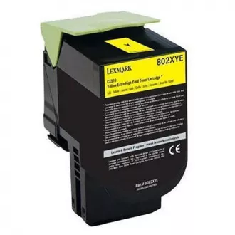 Lexmark 80C20YE - toner, yellow (gelb)