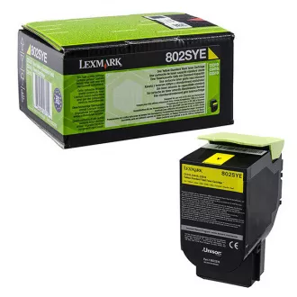 Lexmark 80C2SYE - toner, yellow (gelb) Lexmark 80C2SYE - toner, yellow (gelb)