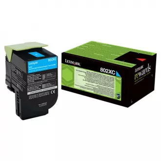 Lexmark 80C2XC0 - toner, cyan Lexmark 80C2XC0 - toner, cyan
