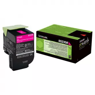 Lexmark 80C2XM0 - toner, magenta Lexmark 80C2XM0 - toner, magenta