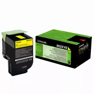 Lexmark 80C2XYE - toner, yellow (gelb) Lexmark 80C2XYE - toner, yellow (gelb)