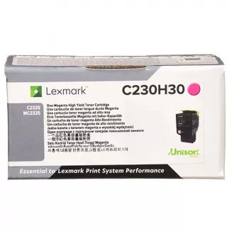 Lexmark C230H30 - toner, magenta Lexmark C230H30 - toner, magenta