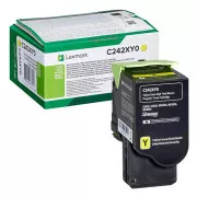 Lexmark C242XY0 - toner, yellow (gelb)
