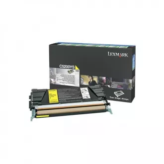 Lexmark C5200YS - toner, yellow (gelb)