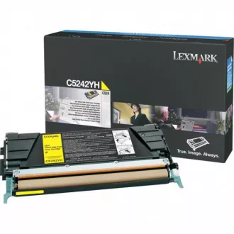 Lexmark C5242YH - toner, yellow (gelb) Lexmark C5242YH - toner, yellow (gelb)