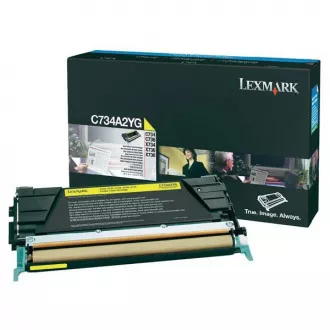 Lexmark C734A2YG - toner, yellow (gelb) Lexmark C734A2YG - toner, yellow (gelb)