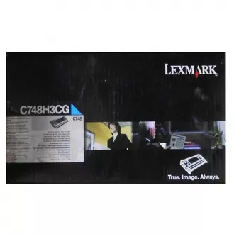 Lexmark C748H3CG - toner, cyan Lexmark C748H3CG - toner, cyan