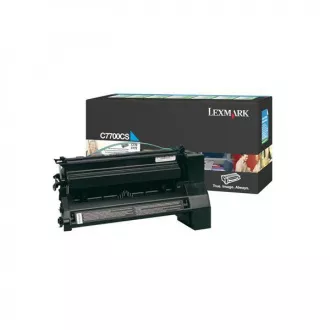 Lexmark C7700CS - toner, cyan Lexmark C7700CS - toner, cyan