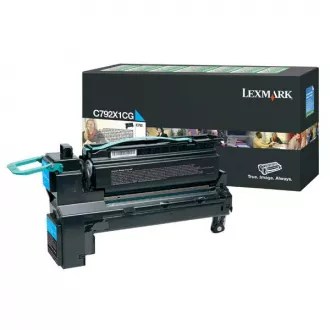Lexmark C792X1CG - toner, cyan Lexmark C792X1CG - toner, cyan