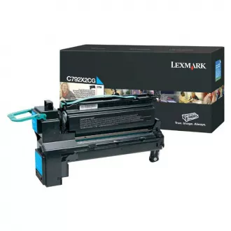 Lexmark C792X2CG - toner, cyan Lexmark C792X2CG - toner, cyan