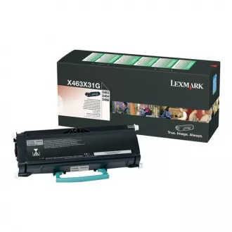 Lexmark X463X31G - toner, black (schwarz ) Lexmark X463X31G - toner, black (schwarz )