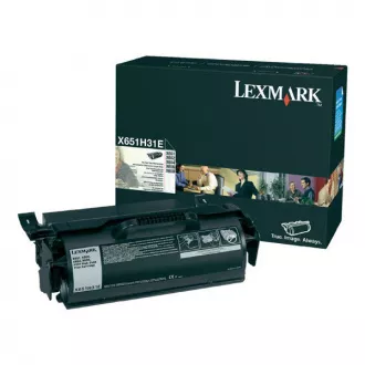 Lexmark X651H31E - toner, black (schwarz ) Lexmark X651H31E - toner, black (schwarz )