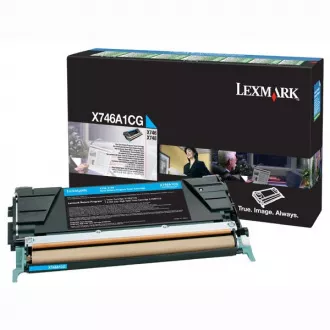 Lexmark X746A1CG - toner, cyan Lexmark X746A1CG - toner, cyan