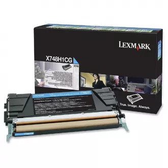 Lexmark X748H1CG - toner, cyan Lexmark X748H1CG - toner, cyan