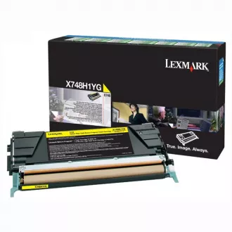 Lexmark X748H1YG - toner, yellow (gelb) Lexmark X748H1YG - toner, yellow (gelb)