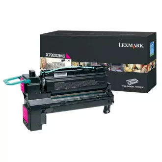 Lexmark X792X2MG - toner, magenta Lexmark X792X2MG - toner, magenta