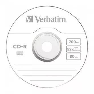 Verbatim CD-R, 43787, Extra Protection, 50er-Pack, 700MB, 52x, 80 Min., 12cm, nicht bedruckbar, wrap, für die Datenarchivierung Verbatim CD-R, 43787, Extra Protection, 50er-Pack, 700MB, 52x, 80 Min., 12cm, nicht bedruckbar, wrap, für die Datenarchivierung