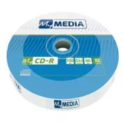 MyMedia CD-R, 69204, 10er-Pack, 700MB, 52x, 80min, 12cm, nicht bedruckbar, wrap, Standard, für Datenarchivierung