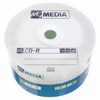 MyMedia CD-R, 69201, 50er-Pack, 700MB, 52x, 80min, 12cm, nicht bedruckbar, wrap, Standard, für Datenarchivierung MyMedia CD-R, 69201, 50er-Pack, 700MB, 52x, 80min, 12cm, nicht bedruckbar, wrap, Standard, für Datenarchivierung