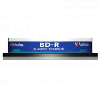 Verbatim BD-R, Single Layer 25GB, Kuchenbox, 43742, 6x, 10er-Pack, für die Datenarchivierung Verbatim BD-R, Single Layer 25GB, Kuchenbox, 43742, 6x, 10er-Pack, für die Datenarchivierung