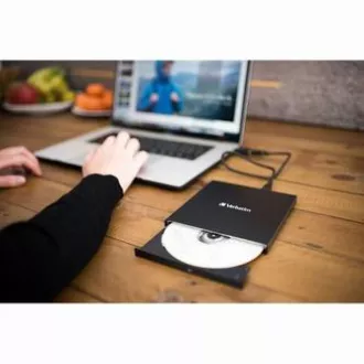 Verbatim Externes Blu-Ray-Laufwerk, 43889, USB 3.1, USB-C, GRATIS 25GB MDISC