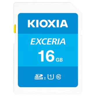 Kioxia Exceria Speicherkarte (N203), 16GB, SDHC, LNEX1L016GG4, UHS-I U1 (Klasse 10)