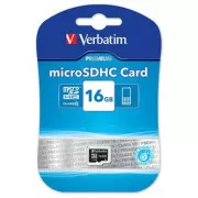 Verbatim Micro Secure Digital Karte Premium, 16GB, micro SDHC, 44010, UHS-I U1 (Klasse 10)