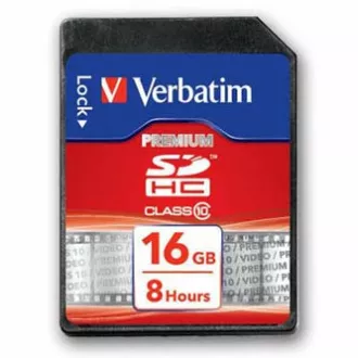 Verbatim Secure Digital Karte Premium U1, 16GB, SDHC, 43962, UHS-I U1 (Klasse 10) Verbatim Secure Digital Karte Premium U1, 16GB, SDHC, 43962, UHS-I U1 (Klasse 10)
