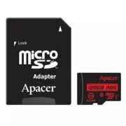 Apacer Secure Digital Karte V10, 128GB, micro SDXC, AP128GMCSX10U5-R, UHS-I U1 (Klasse 10), mit Adapter